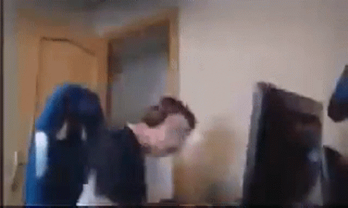 Gamer Computer Punch GIF