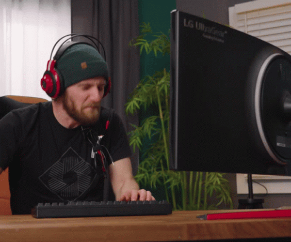 Gamer Destroy Computer GIF
