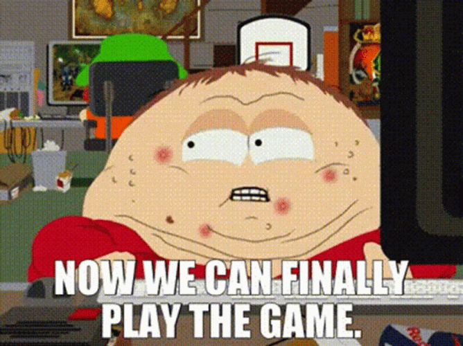 Gamer Eric Cartman GIF