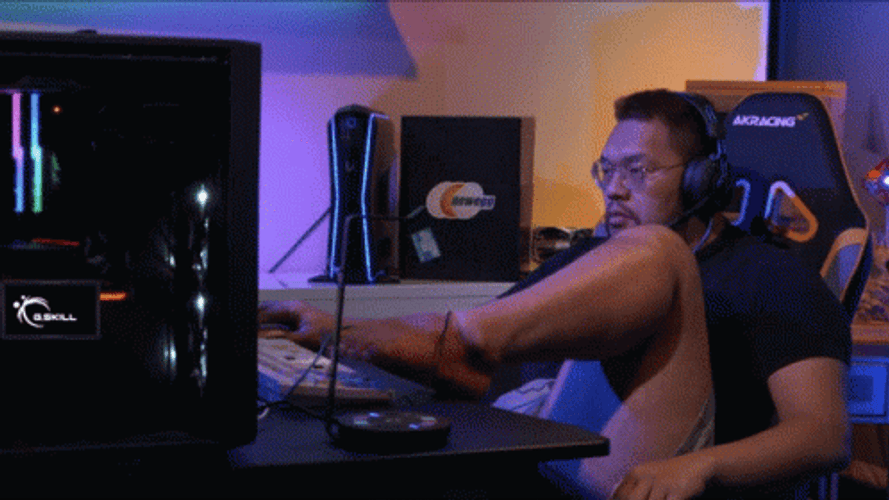 Gamer Foot Play GIF