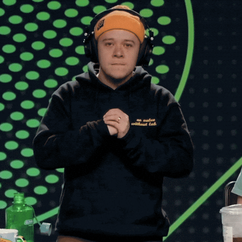 Gamer Man Ready To Beat You Up GIF