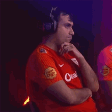 Gamer Man Thinking GIF