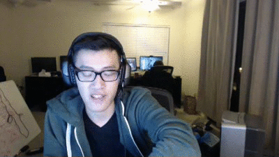 Gamer Man With Eye Glasses GIF