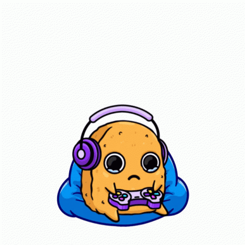 Gamer Nuggets Game Over  GIF