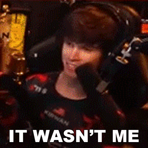 Gamer Says It Wasn't Me GIF