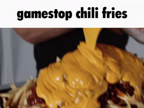 Gamestop Chili Fries GIF