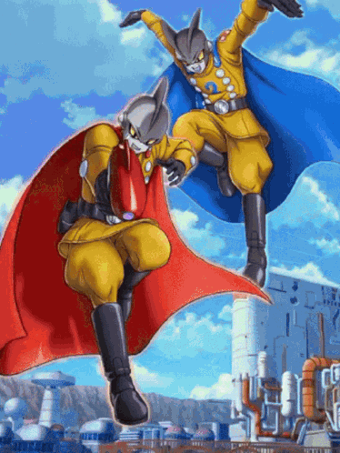 Gamma 1 And Gamma 2 Dragon Ball Super GIF