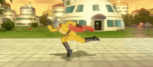 Gamma 1 Running Fast Dragon Ball Super GIF