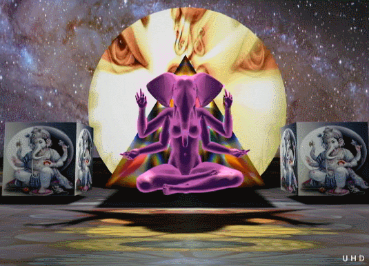 Ganesh 3d Loop GIF