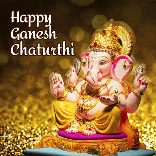 Ganesha Statue Happy Ganesh Chaturthi