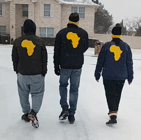 Gang Gang Friends Posing Together GIF
