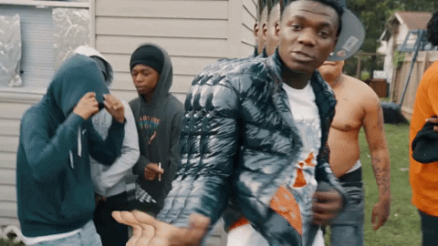 Gang Gang Group Of Guys In Backyard GIF