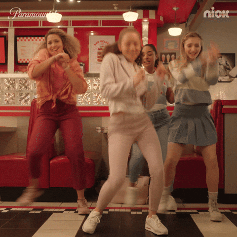 Gang Gang Snow Day Claire With Friends GIF