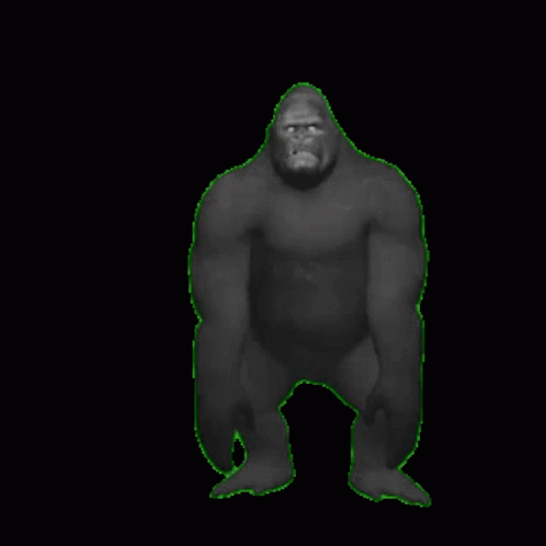 Gang Nam Style Gorilla Dancing GIF
