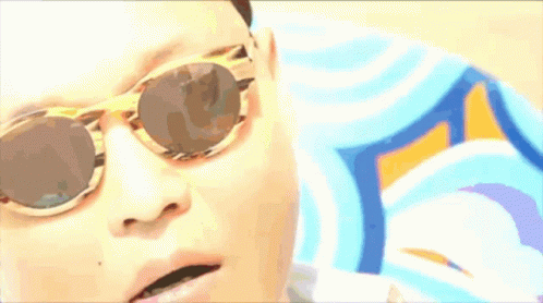 Gangnam Style Psy Singing Under The Sun GIF