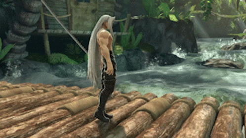Gangnam Style Sephiroth Final Fantasy GIF