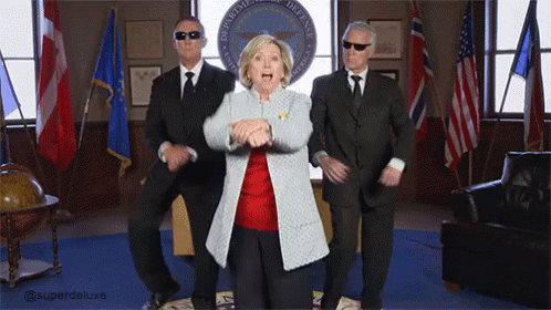 Gangnam Style Dance Hillary Clinton GIF
