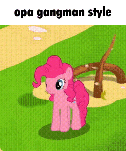 Gangnam Style My Little Pony Gif GIF