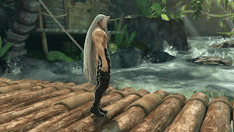 Gangnam Style Sephiroth Final Fantasy GIF