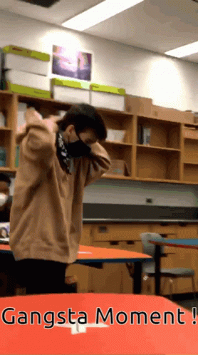 Gangsta Moment Baller Trappin’ Funny Meme GIF