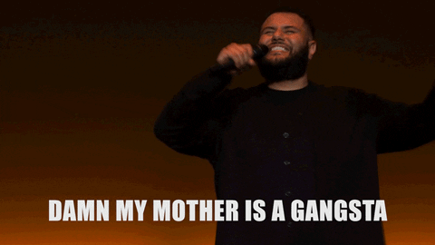 Gangsta Mother Badass Mo Amer Comedian GIF