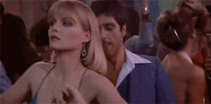 Gangster Al Pacino Clubbing GIF