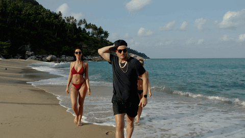 Gangster At The Beach GIF
