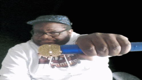 Gangster In Glasses Drop The Mic GIF