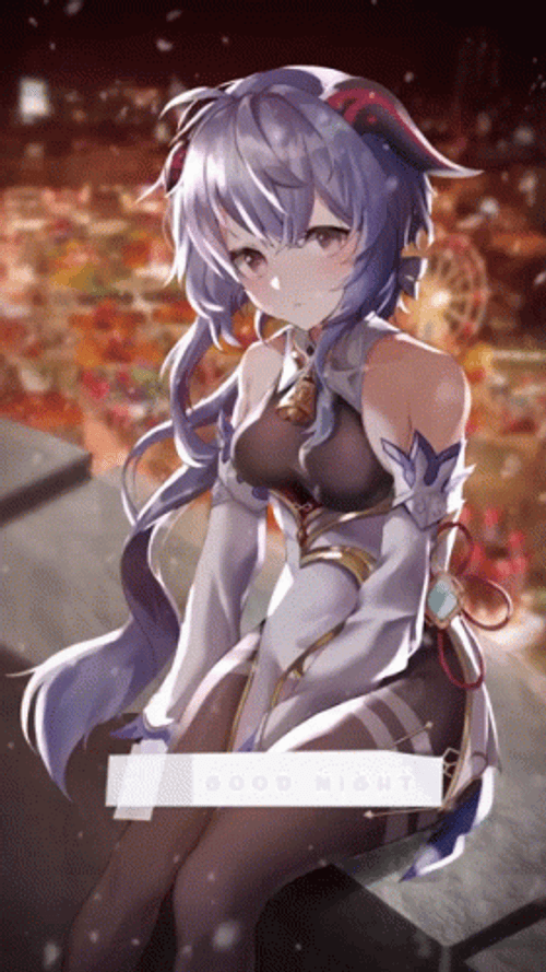 Ganyu Beautiful In Her Place GIF