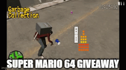 Garbage Collection Video Game Advertised GIF