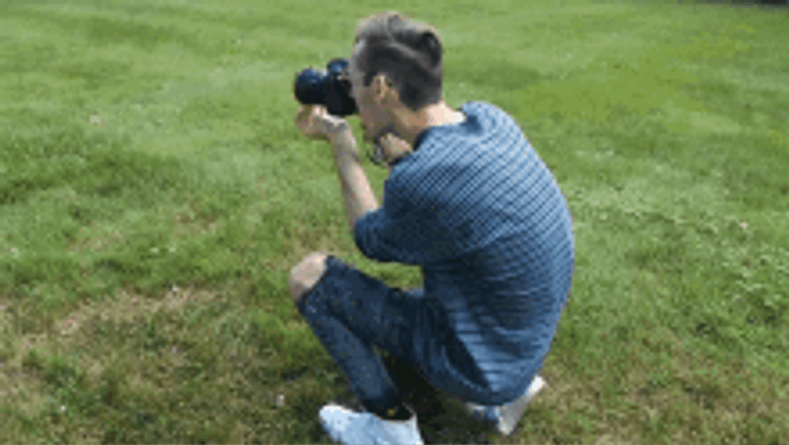 Garden Photography Session GIF