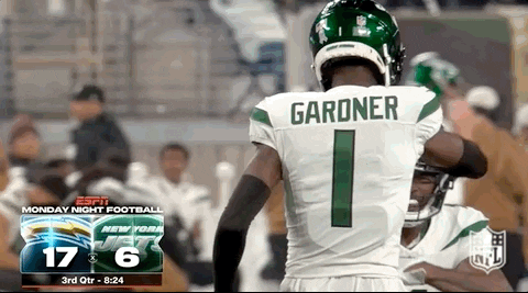 Gardner Jumping Celebration Jets GIF