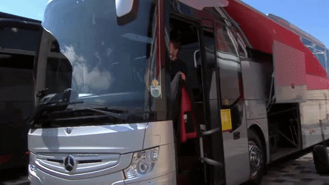 Gareth Southgate Coming Out From Mercedes Benz GIF