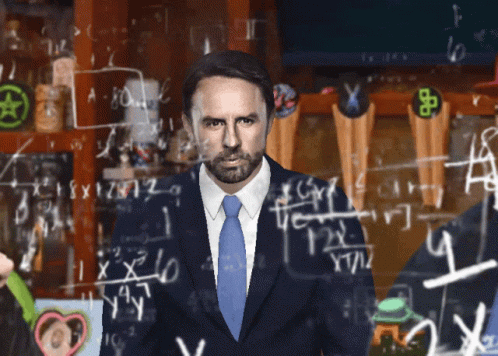 Gareth Southgate Mathematical Thinker GIF