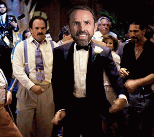 Gareth Southgate Party With Friends GIF