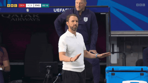 Gareth Southgate Stay Back GIF