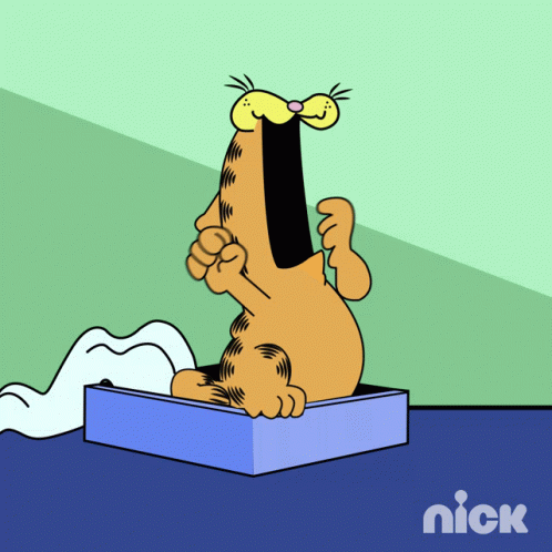 Garfield I'll Get You For This Monday GIF