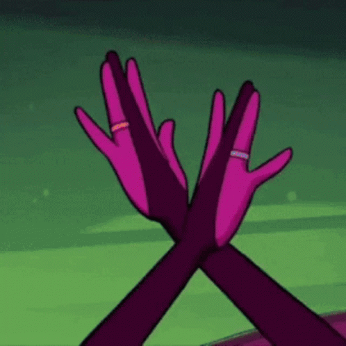 Garnet Doing Magic GIF