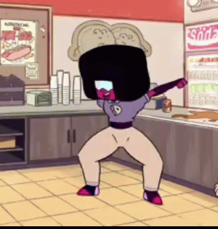 Garnet Expands And Explode GIF