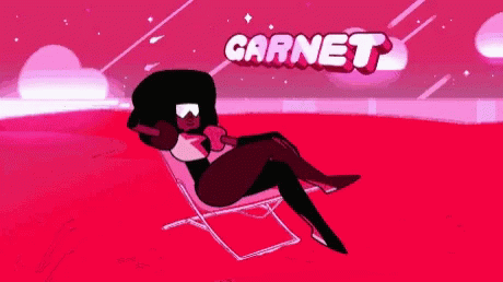 Garnet Is Chilling GIF