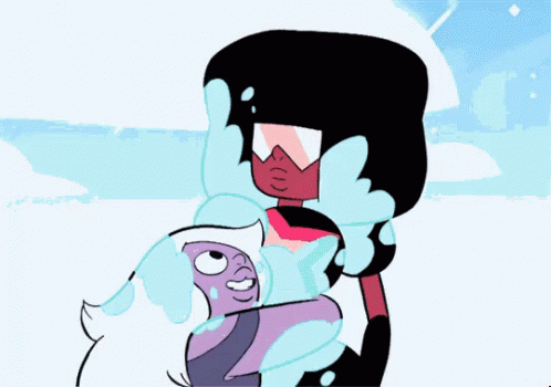 Garnet Is Freezing GIF