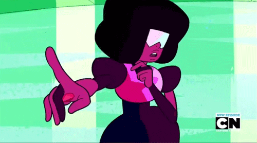 Garnet Pointing Her Finger GIF