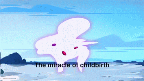 Garnet Showing The Miracle Of Childbirth GIF