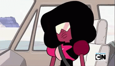 Garnet Thrown Out From A Car GIF