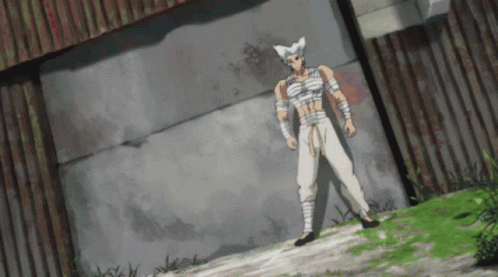 Legendary One Punch Man Garou GIF