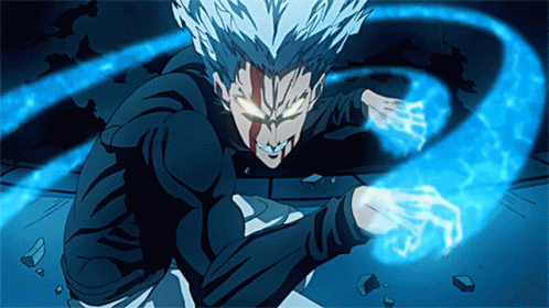 Unstoppable Garou Powerful Punch GIF