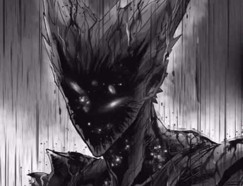 Scary Garou Hero Hunter Art GIF