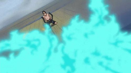 Garp Ace Power Attack GIF