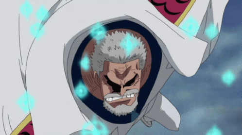 Garp Edit On One Piece GIF