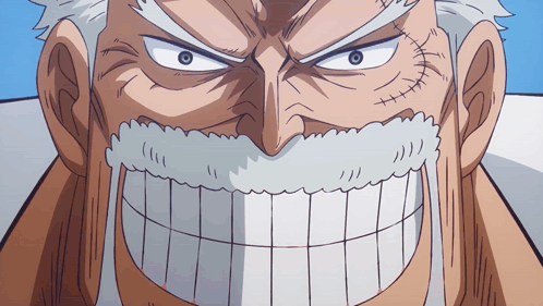 Garp Wide Laughing Showing His Teeth GIF